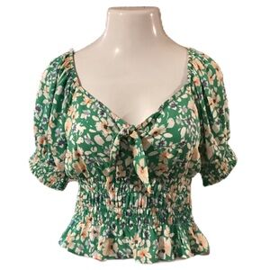 Sienna Sky floral top. M